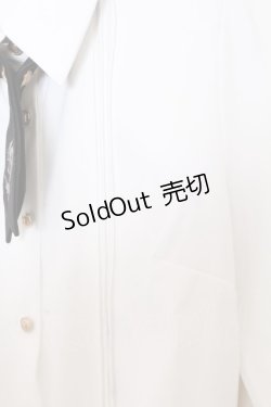 画像2: Amavel / Historical Butler クロスタイブラウス F シロ O-26-02-18-030-CA-BL-OW-OS