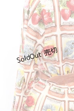 画像2: Jane Marple / Seeds of hopeワンピース M アプリコット O-26-02-18-032-JM-OP-IG-OS