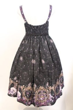 画像3: Enchantlic Enchantilly / すみれ姫の王冠 ティアードジャンパースカート  クロ O-26-02-18-036-LO-OP-OW-OS