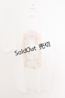 画像1: Enchantlic Enchantilly / オリジナルプリントTシャツ L 猫の肖像画 O-26-02-18-039-LO-TS-OW-OS