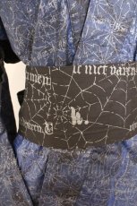 画像3: h.NAOTO / Psycho le Cemuコラボ五芒星ファンタジー浴衣風ジャケット・帯  ブルー×ブラック O-26-02-18-005-HN-OP-OW-OS (3)