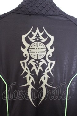 画像2: Qutie Frash / サイバーZIPカーデ  ブラック×ネオングリーン O-26-02-18-049-QU-TO-OW-OS