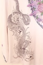 画像2: Qutie Frash / ４店舗限定チャイナT  ホワイト×パープル O-26-02-18-050-QU-TS-OW-OS (2)