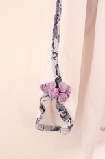 画像4: Qutie Frash / ４店舗限定チャイナT  ホワイト×パープル O-26-02-18-050-QU-TS-OW-OS (4)