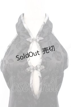 画像2: Qutie Frash /  チャイナチュニック  ブラック O-26-02-18-051-QU-TO-OW-OS