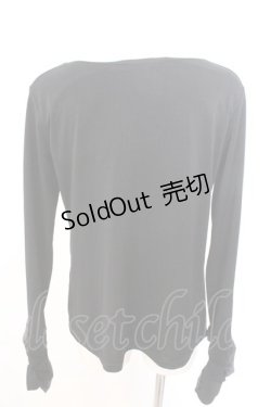 画像3: Qutie Frash / クロスインナーTシャツ  ブラック O-26-02-18-053-QU-TO-OW-OS
