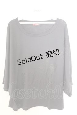 画像1: Qutie Frash / 2021年ノベルティフェアドルマンTシャツ  グレー O-26-02-18-054-QU-TS-OW-OS