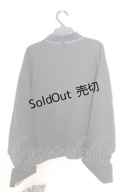 画像3: Amavel / 手まりの遊びとシマエナガ和風ブラウス F クロ O-26-02-18-056-CA-BL-OW-OS