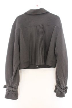 画像3: axes femme POETIQUE / バックプリーツブルゾン  グレー O-26-02-18-1036-AX-JA-IG-OS