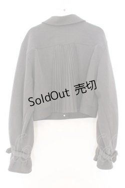 画像3: axes femme POETIQUE / バックプリーツブルゾン  グレー O-26-02-18-1036-AX-JA-IG-OS