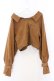 画像1: axes femme POETIQUE / バックレースアップジャケット  キャメル O-26-02-18-1040-AX-JA-IG-OS (1)