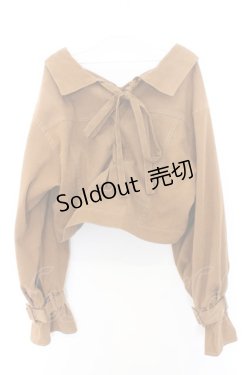 画像3: axes femme POETIQUE / バックレースアップジャケット  キャメル O-26-02-18-1040-AX-JA-IG-OS