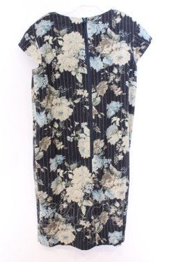 画像3: INGEBORG / ローズストライプワンピース 3(9号) ネイビー O-26-02-18-1043-LO-OP-IG-OS