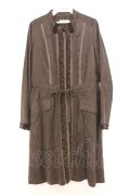 INGEBORG / スウェード風シャツワンピース  ブラウン O-26-02-18-1044-LO-OP-IG-OS
