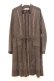 画像1: INGEBORG / スウェード風シャツワンピース  ブラウン O-26-02-18-1044-LO-OP-IG-OS (1)