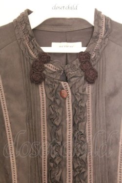 画像2: INGEBORG / スウェード風シャツワンピース  ブラウン O-26-02-18-1044-LO-OP-IG-OS