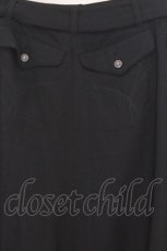 画像3: INGEBORG / ベルト付きロングスカート S クロ O-26-02-18-1046-LO-SK-IG-ZT038 (3)