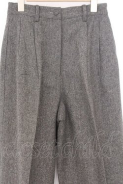 画像2: INGEBORG / タックパンツ  グレー O-26-02-18-1050-LO-PA-IG-OS