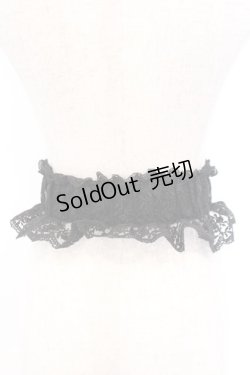 画像2: axes femme POETIQUE / レースゴムベルト  クロ O-26-02-18-1006-AX-ZA-IG-ZT0220D