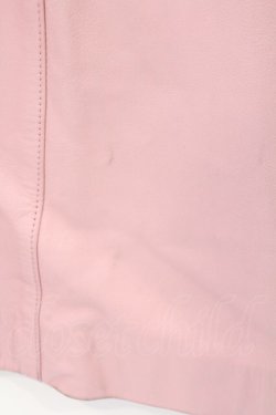 画像3: INGEBORG / 刺繍羊皮スカート  ピンク O-26-02-18-1051-LO-SK-IG-OS