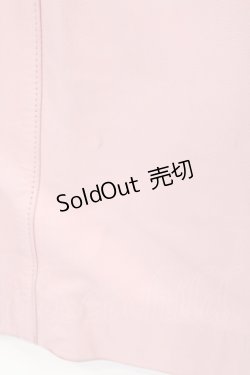 画像3: INGEBORG / 刺繍羊皮スカート  ピンク O-26-02-18-1051-LO-SK-IG-ZT0220D