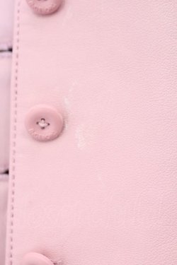 画像3: INGEBORG / ノーカラー羊皮ジャケット  ピンク O-26-02-18-1052-LO-JA-IG-OS