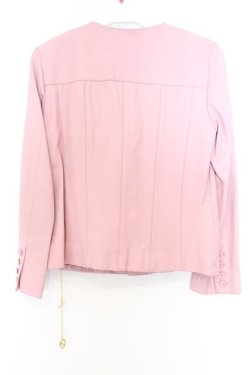 画像5: INGEBORG / ノーカラー羊皮ジャケット  ピンク O-26-02-18-1052-LO-JA-IG-OS