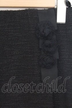 画像2: INGEBORG / モチーフスカート 3(9号) クロ O-26-02-18-1053-LO-SK-IG-OS