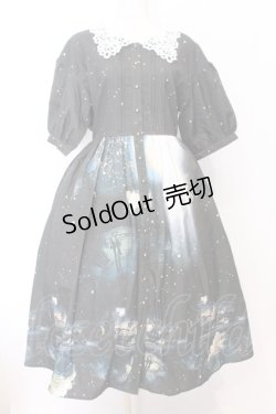 画像1: axes femme NOSTALGIE / 幻想街柄ワンピース F 公式色展開 コン O-26-02-18-1008-AX-OP-IG-OS