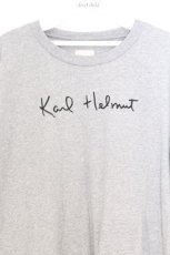 画像2: Karl Helmut / 2025KARL HELMUT HAPPY SET Tシャツ 4 グレー O-26-02-18-1061-EL-TO-IG-ZT625 (2)