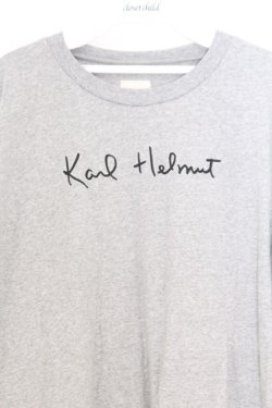 画像2: Karl Helmut / 2025KARL HELMUT HAPPY SET Tシャツ 4 グレー O-26-02-18-1061-EL-TO-IG-OS