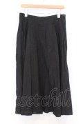 INGEBORG / プレーンフレアースカート  クロ O-26-02-18-1062-LO-SK-IG-OS