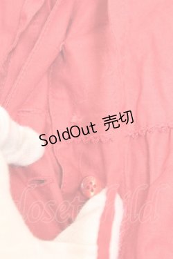 画像2: PINK HOUSE / サテンプリリボンスカート【お直しあり】  アカ O-26-02-18-1064-LO-SK-IG-OS