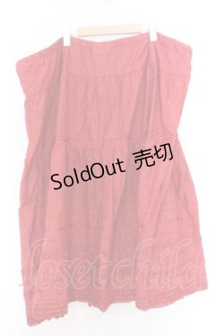 画像3: PINK HOUSE / サテンプリリボンスカート【お直しあり】  アカ O-26-02-18-1064-LO-SK-IG-OS