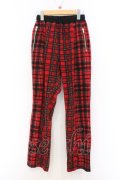 Candy Stripper / FLUFFY CHECK パンツ 2 レッド O-26-02-18-1066-PU-PA-YM-OS