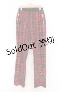 Candy Stripper / FLUFFY CHECK パンツ 2 レッド O-26-02-18-1066-PU-PA-YM-OS