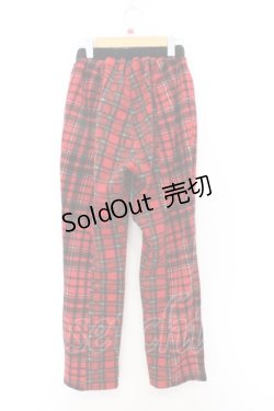 画像3: Candy Stripper / FLUFFY CHECK パンツ 2 レッド O-26-02-18-1066-PU-PA-YM-OS