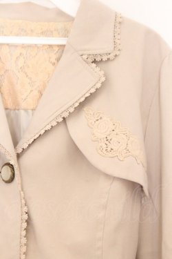 画像2: axes femme / ペプラムショートトレンチコート M ベージュ O-26-02-18-1069-AX-JA-OW-OS