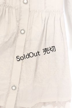 画像2: axes femme / バラ柄トレンチコート M ベージュ O-26-02-18-1070-AX-CO-OW-ZTC039