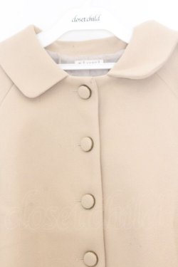 画像2: axes femme / 袖フリルピーコート F ベージュ O-26-02-18-1072-AX-CO-IG-OS