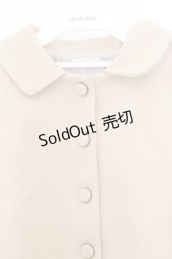 画像2: axes femme / 袖フリルピーコート F ベージュ O-26-02-18-1072-AX-CO-IG-ZTC039