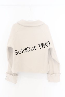 画像3: axes femme / 袖フリルピーコート F ベージュ O-26-02-18-1072-AX-CO-IG-ZTC039