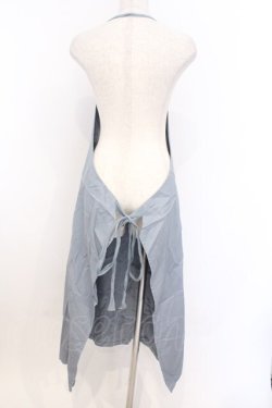 画像3: WONDERFUL WORLD / くま刺繍エプロン  ブルー O-26-02-18-1009-LO-OP-IG-OS