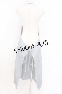 画像3: WONDERFUL WORLD / くま刺繍エプロン  ブルー O-26-02-18-1009-LO-OP-IG-OS