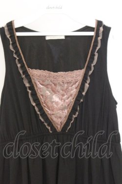 画像2: axes femme / オパールベロアタッセルチュニ（タッセル欠品） M クロ O-26-02-18-1081-AX-OP-OW-OS