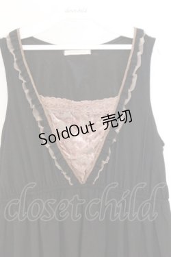 画像2: axes femme / オパールベロアタッセルチュニ（タッセル欠品） M クロ O-26-02-18-1081-AX-OP-OW-ZT626