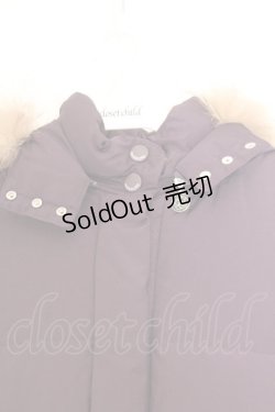 画像2: INGEBORG / たぬきファーダウンベウスト  パープル O-26-02-18-1085-LO-JA-IG-OS