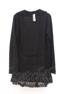 画像3: axes femme / 裾レース使いカットジャケット M クロ O-26-02-18-1088-AX-TO-OW-OS