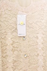 画像2: axes femme / 総レースビスチェ風プルオーバー M キナリ O-26-02-18-1090-AX-TO-OW-ZT626 (2)