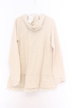 画像3: axes femme / レースアップポケットパーカー M キナリ O-26-02-18-1092-AX-TO-OW-OS